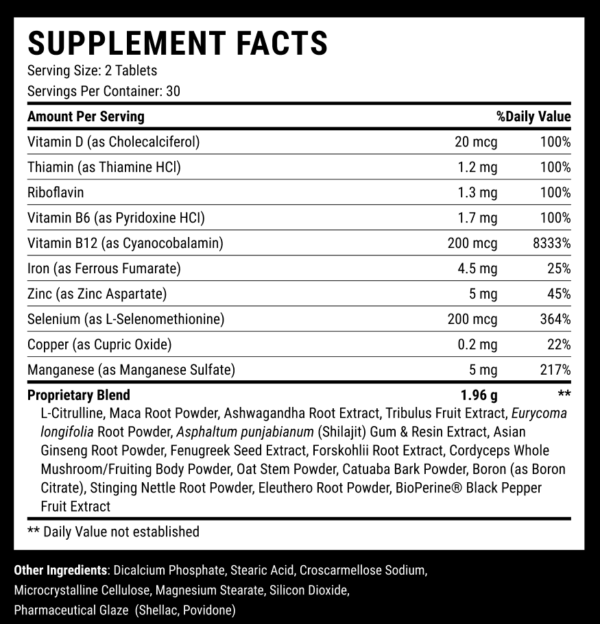 Supplement Facts